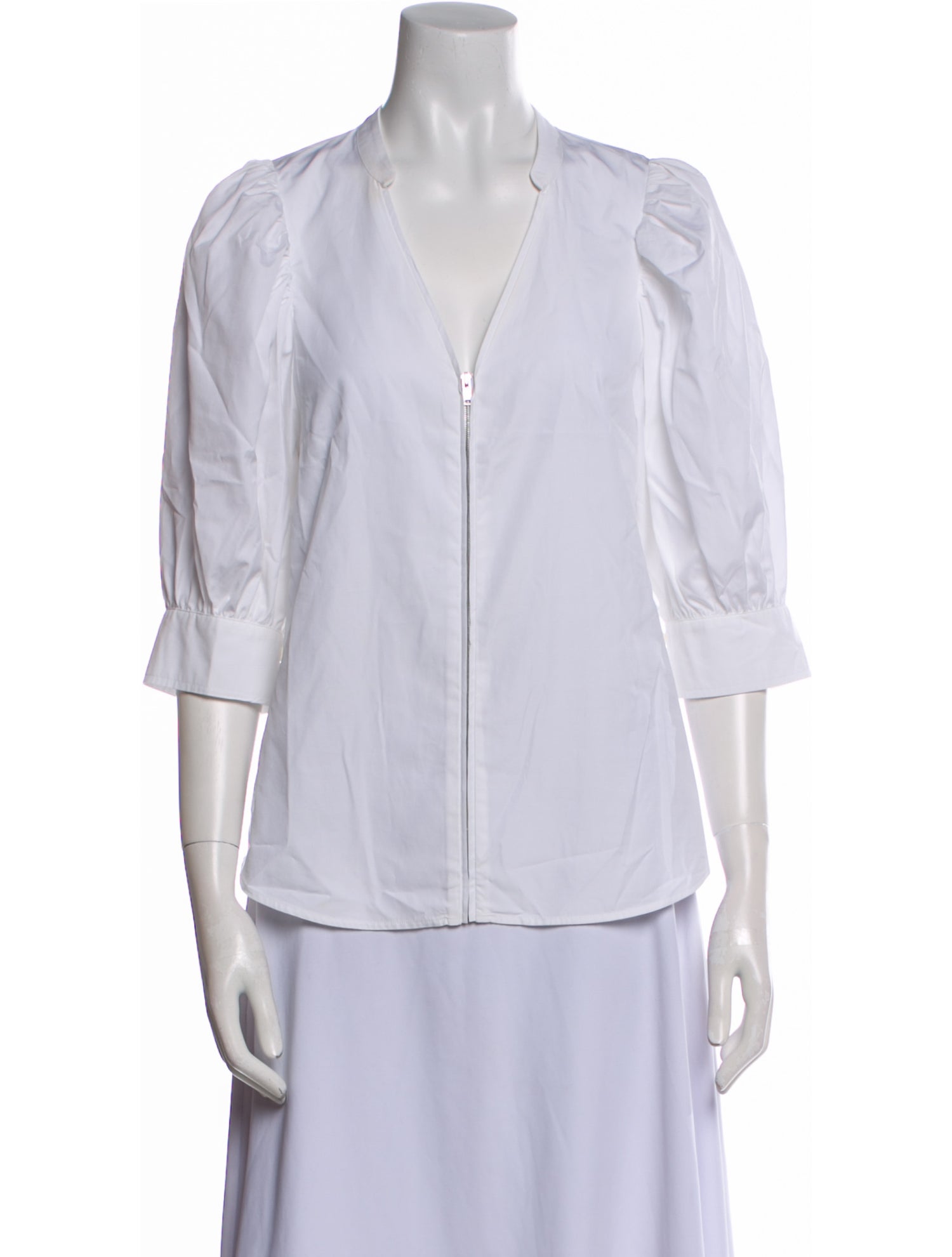 Stella McCartney V-Neck Three-Quarter Sleeve Tunic