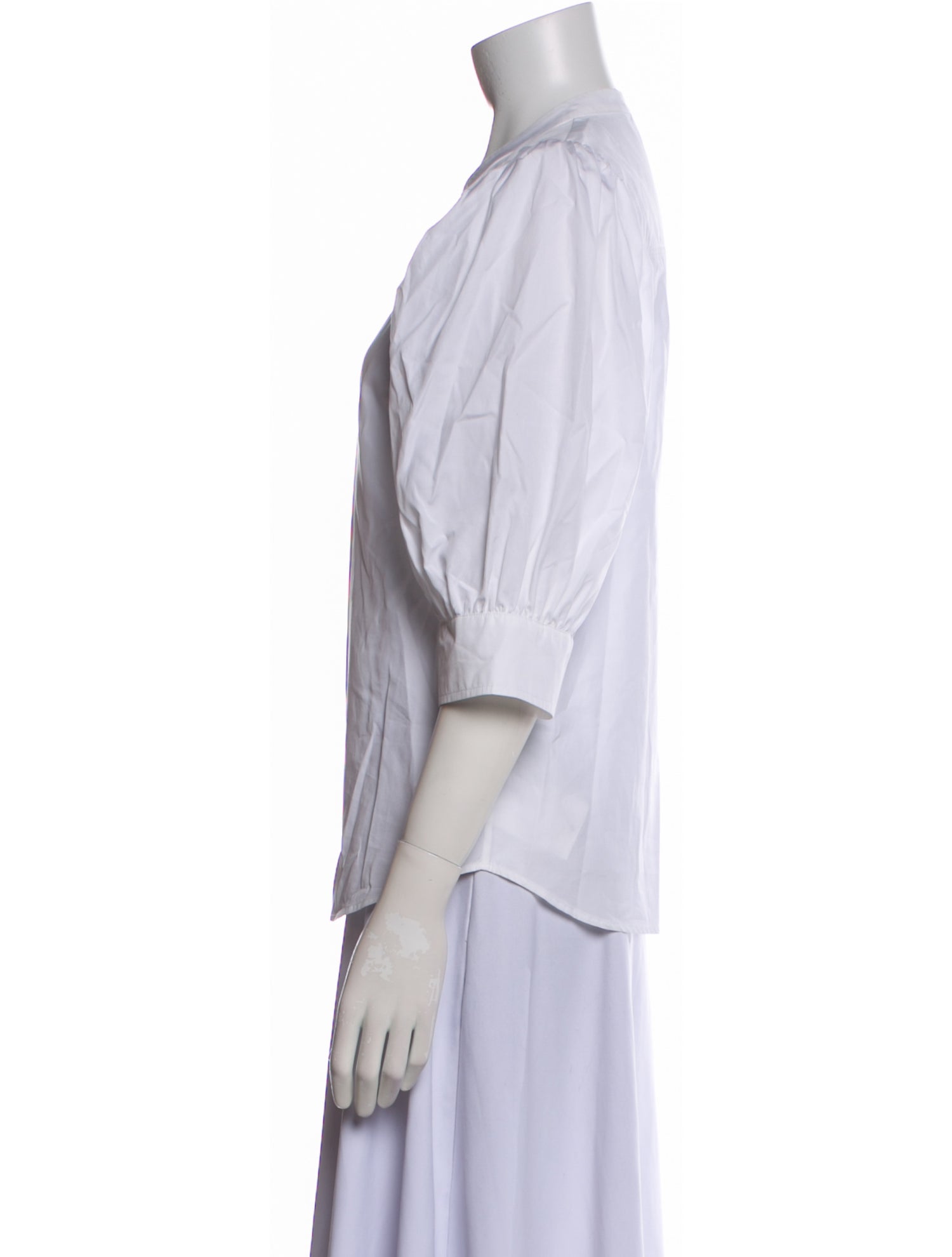 Stella McCartney V-Neck Three-Quarter Sleeve Tunic