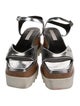 Stella McCartney Vegetarian Patent Leather Slingback Sandals