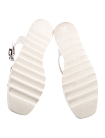 Stella McCartney Vegan Leather Lasercut Accents Flats