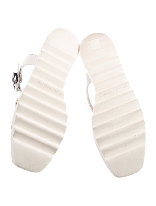 Stella McCartney Vegan Leather Lasercut Accents Flats