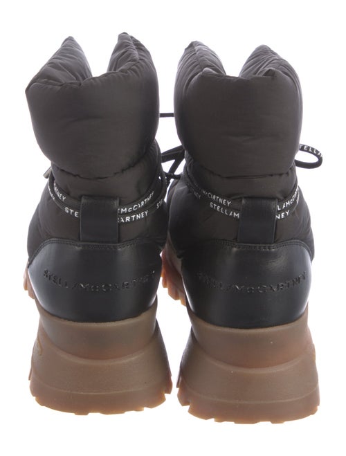Stella McCartney Nylon Colorblock Pattern Boots