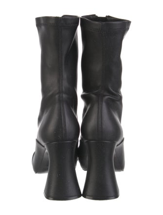 Stella McCartney Leather Lace-Up Boots