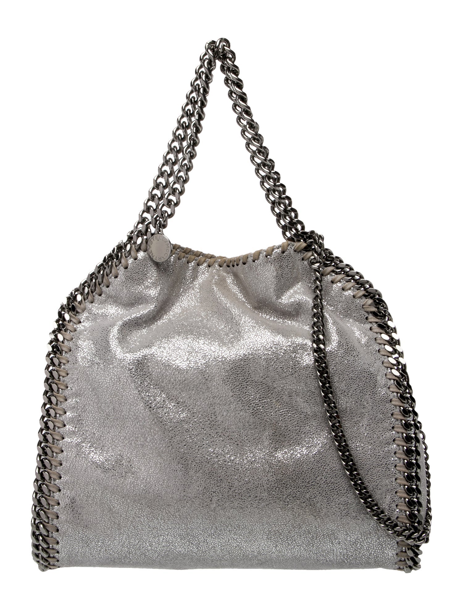 Stella McCartney Vegetarian Suede Top Handle Bag