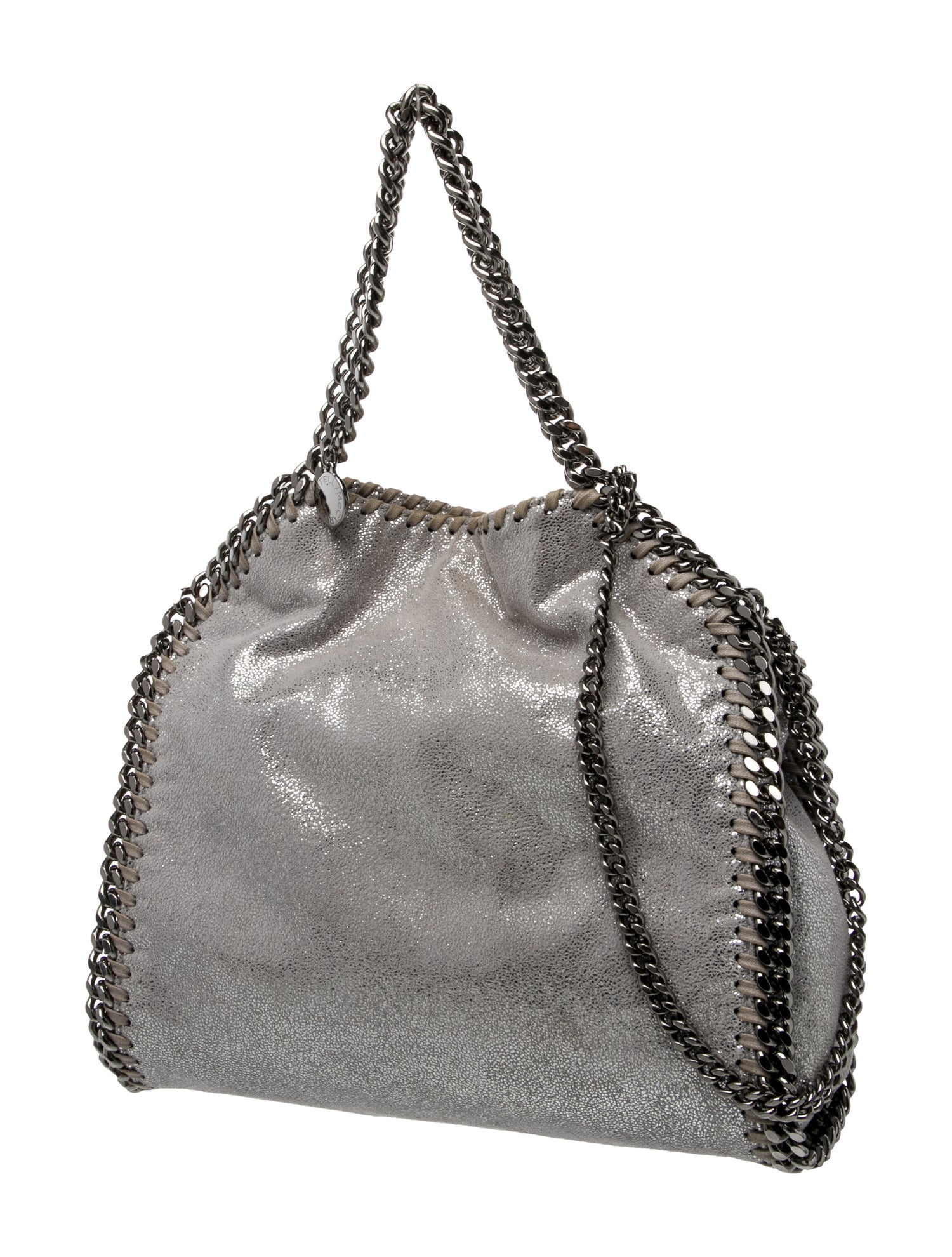 Stella McCartney Vegetarian Suede Top Handle Bag