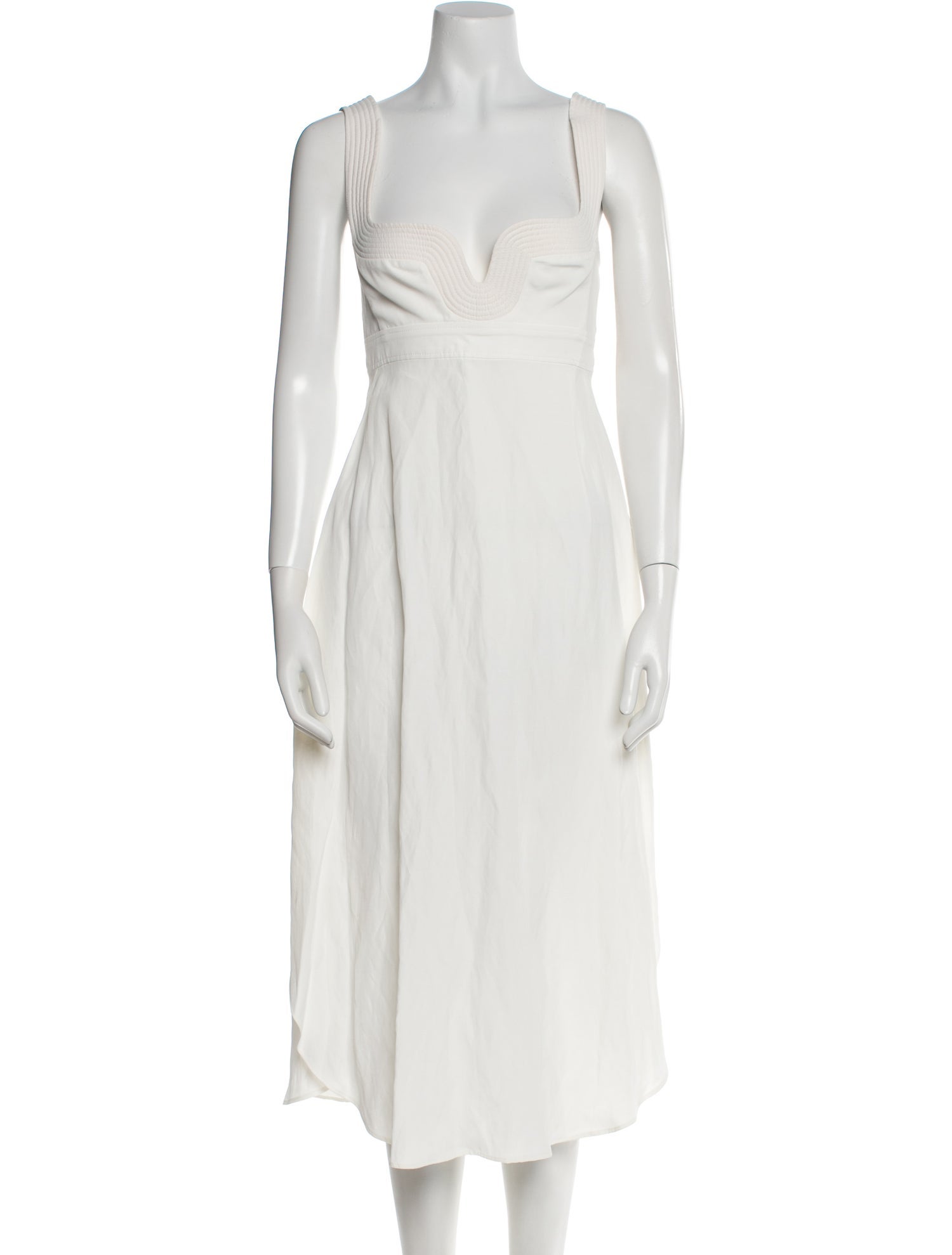 Stella McCartney Square Neckline Midi Length Dress w/ Tags