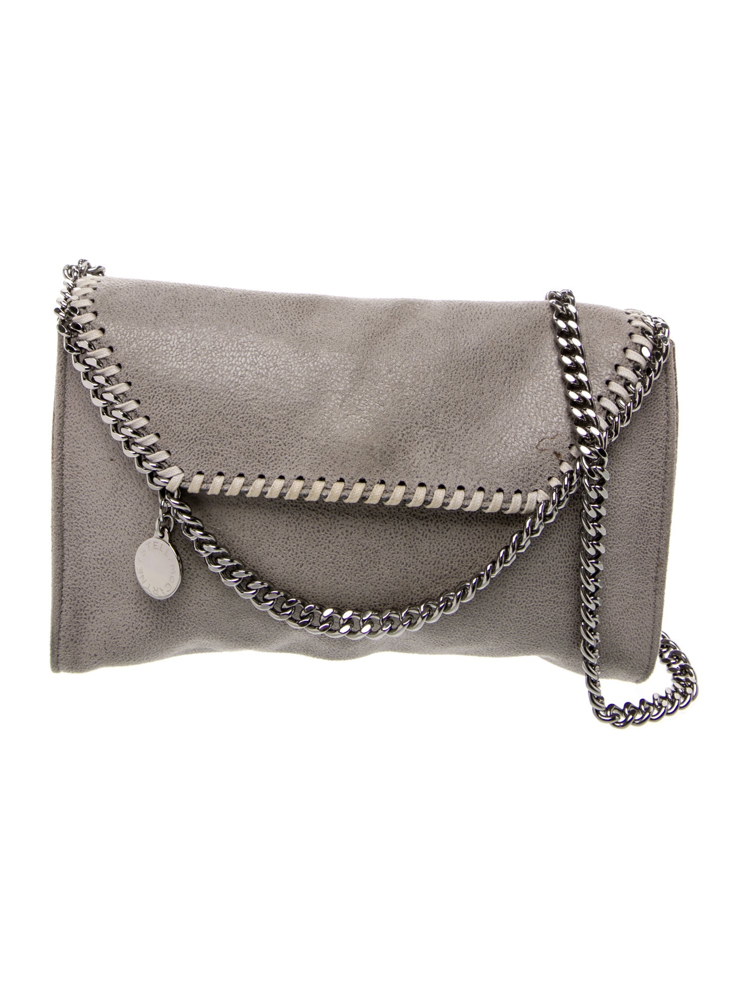 Stella McCartney Vegan Suede Clutch