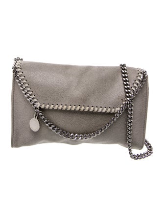 Stella McCartney Vegan Suede Clutch