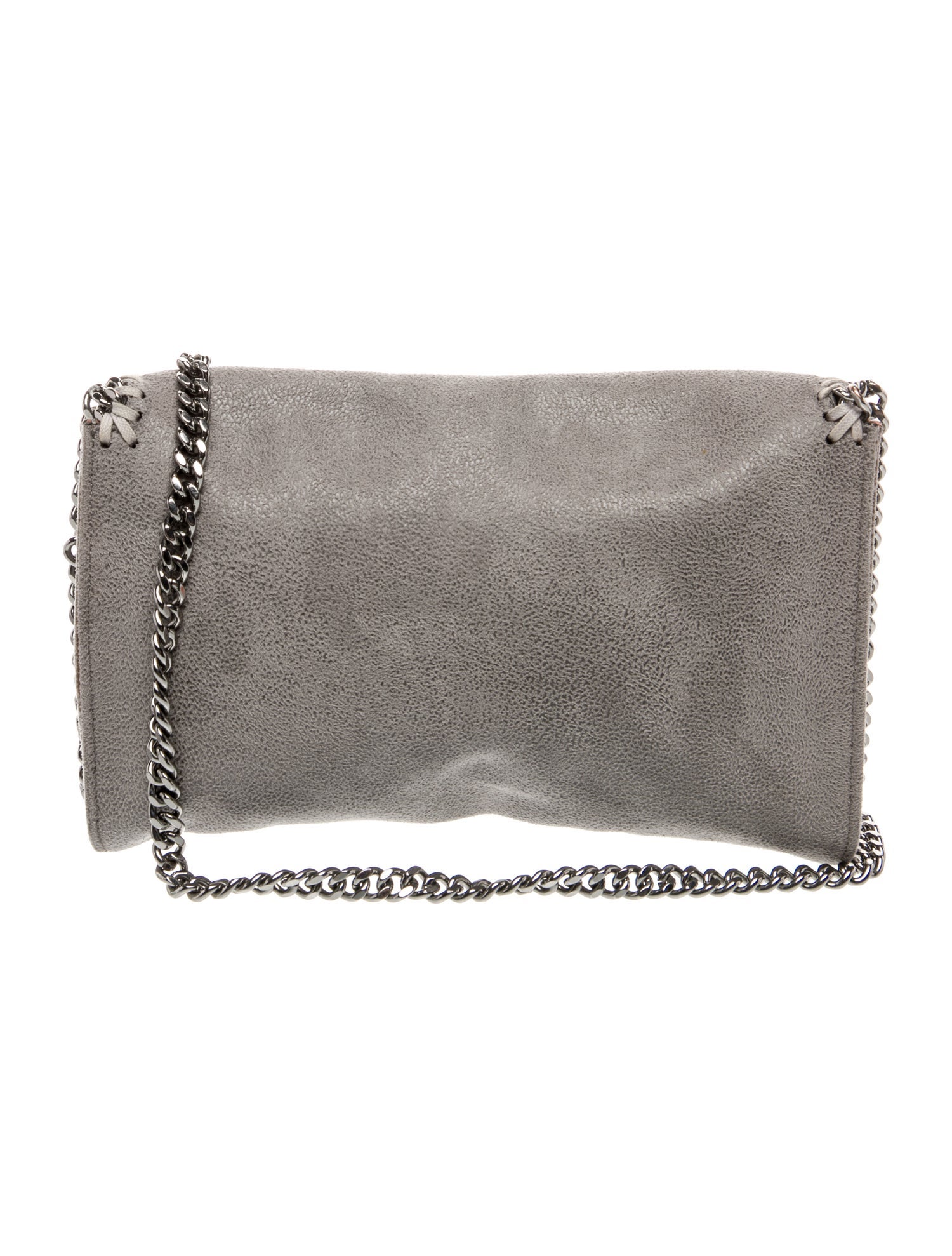 Stella McCartney Vegan Suede Clutch
