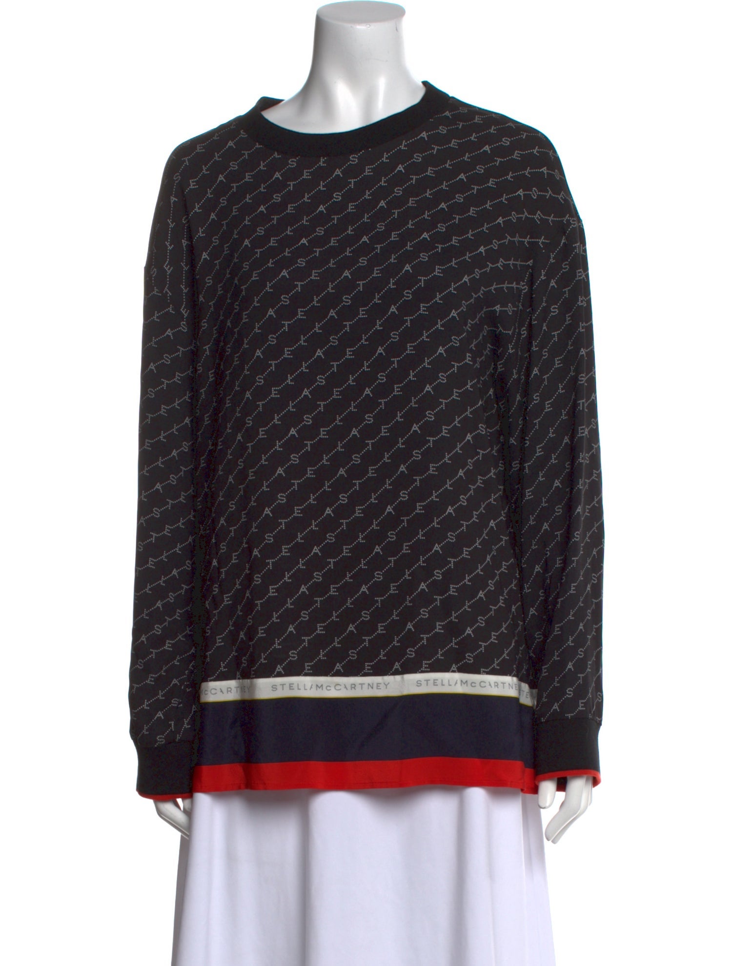 Stella McCartney Printed Crew Neck Sweatshirt