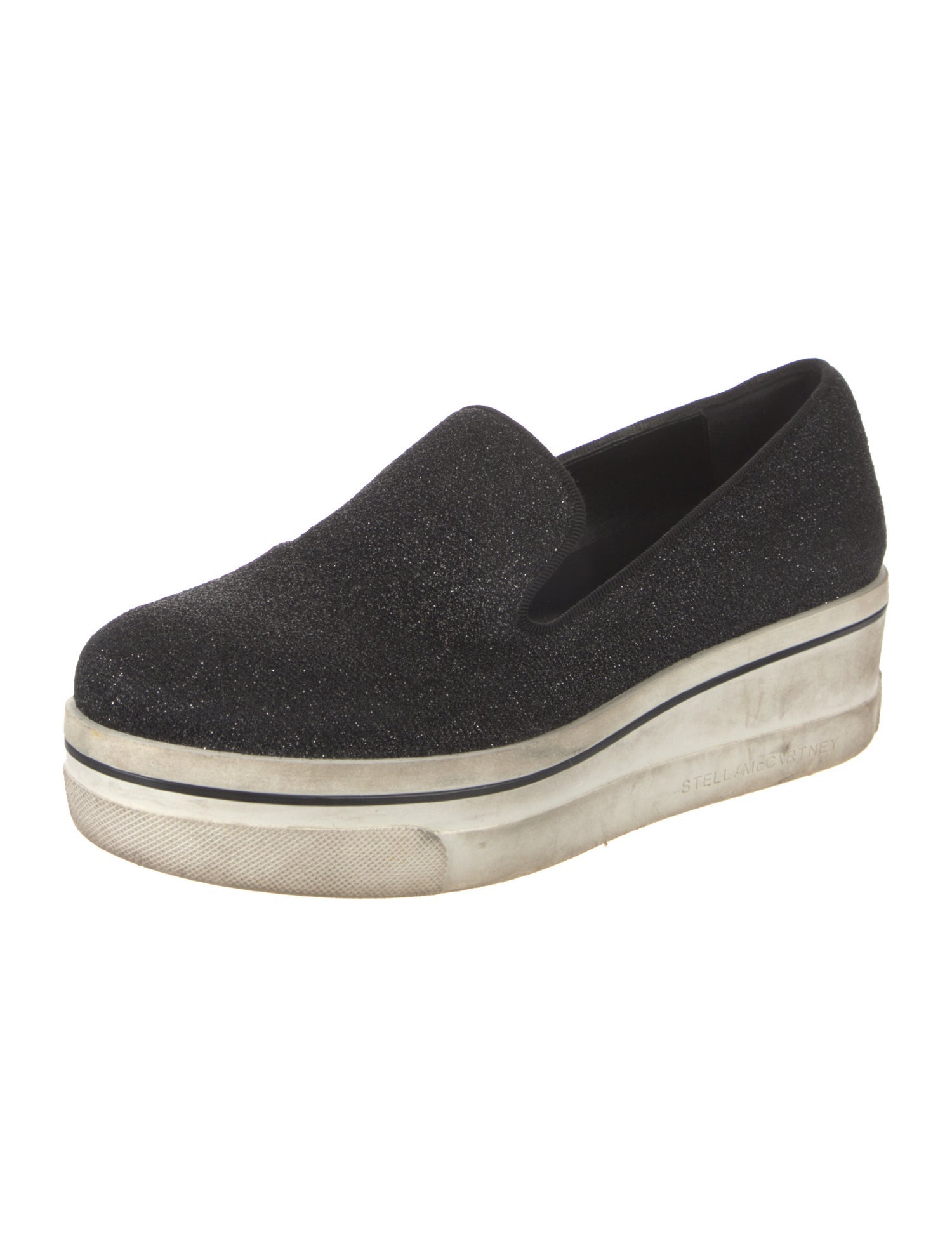 Stella McCartney Glitter Accents Loafers