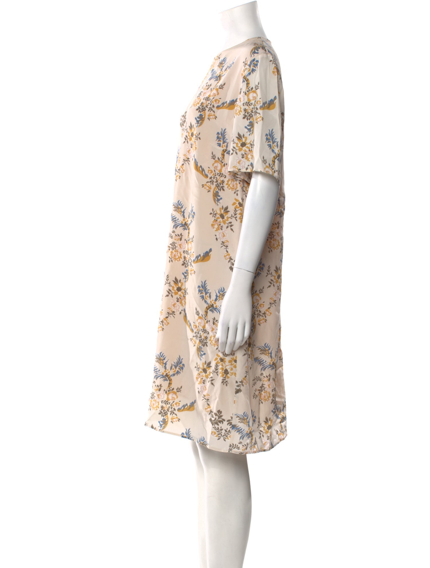 Stella McCartney Silk Knee-Length Dress