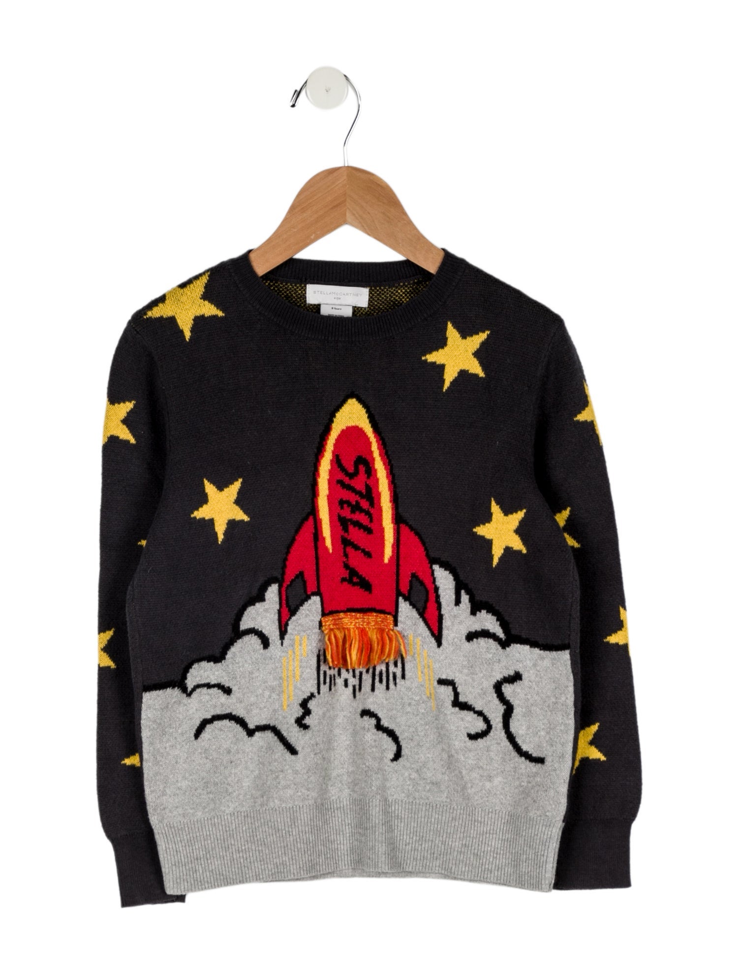 Stella McCartney Girls' Space Print Sweater