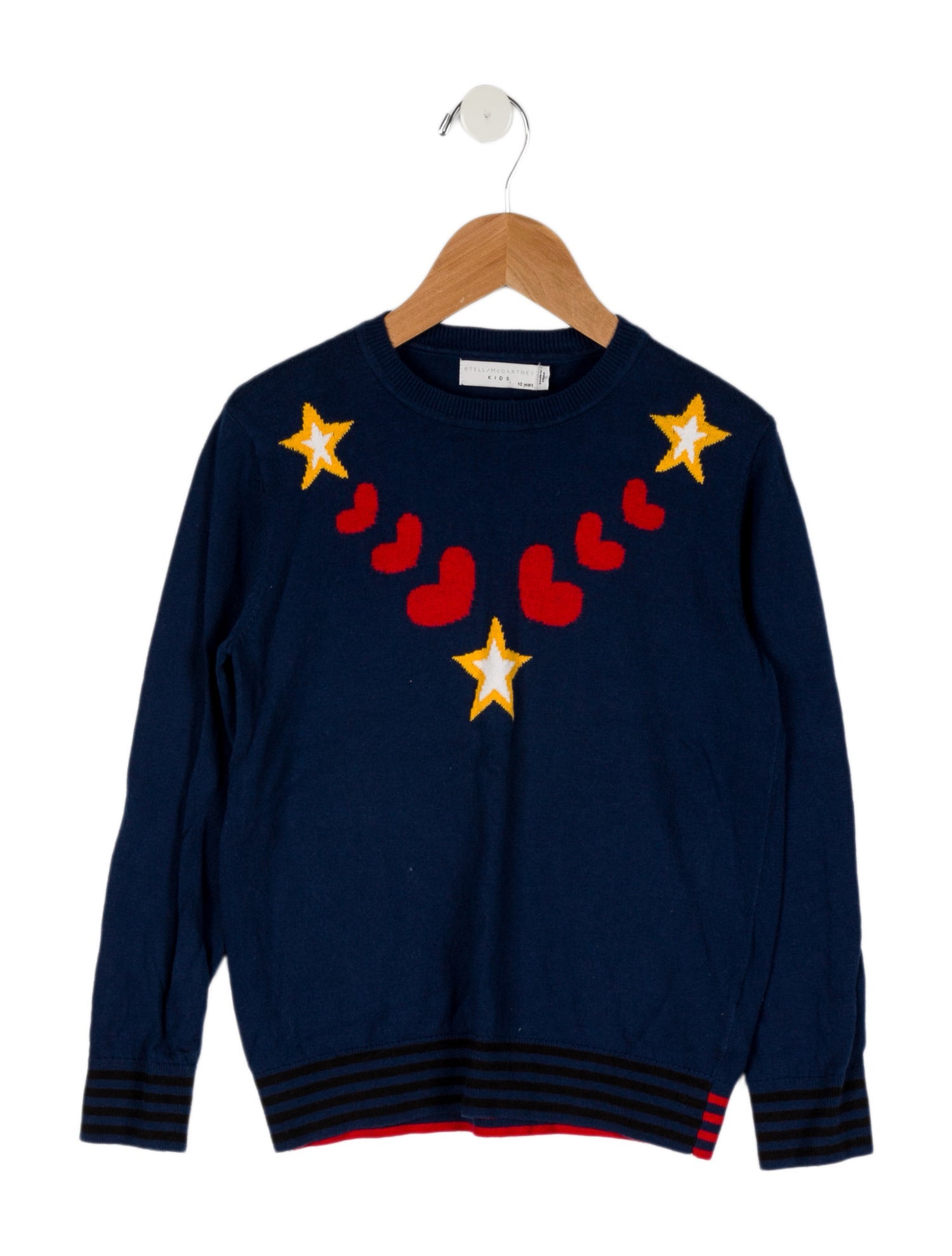 Stella McCartney Girls' Printed Knit Sweater