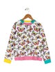 Stella McCartney Girls' Butterfly Printed Crew Neck Sweatshirt