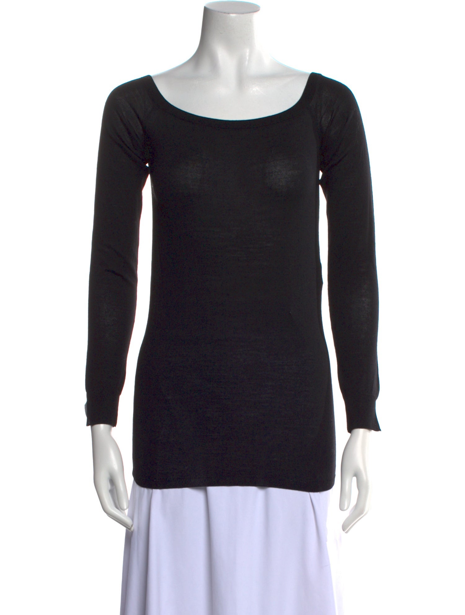 Stella McCartney Virgin Wool Scoop Neck Sweater