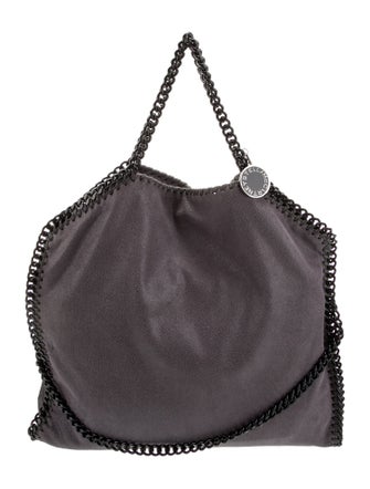 Stella McCartney Vegetarian Suede Top Handle Bag