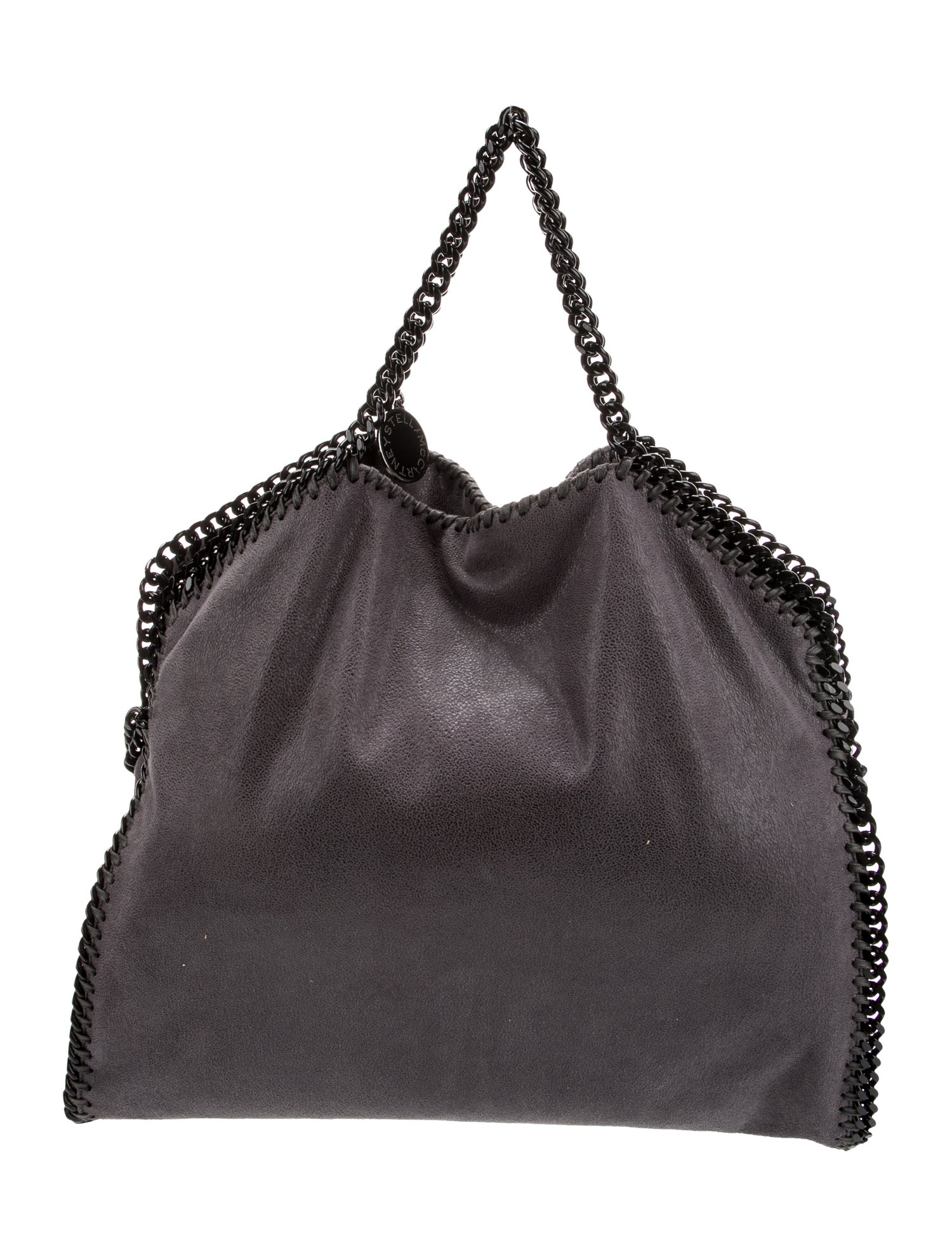 Stella McCartney Vegetarian Suede Top Handle Bag