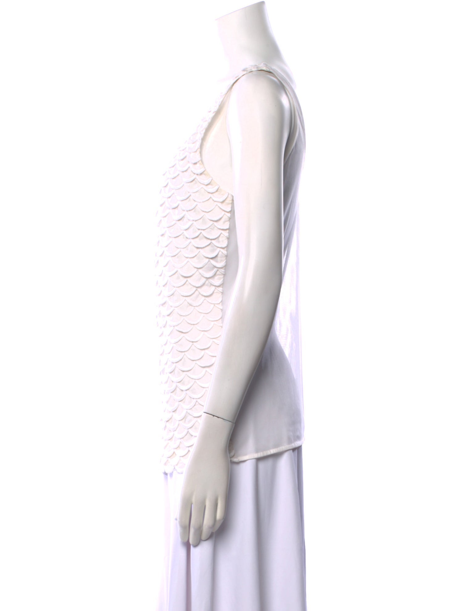 Stella McCartney Scoop Neck Sleeveless Top