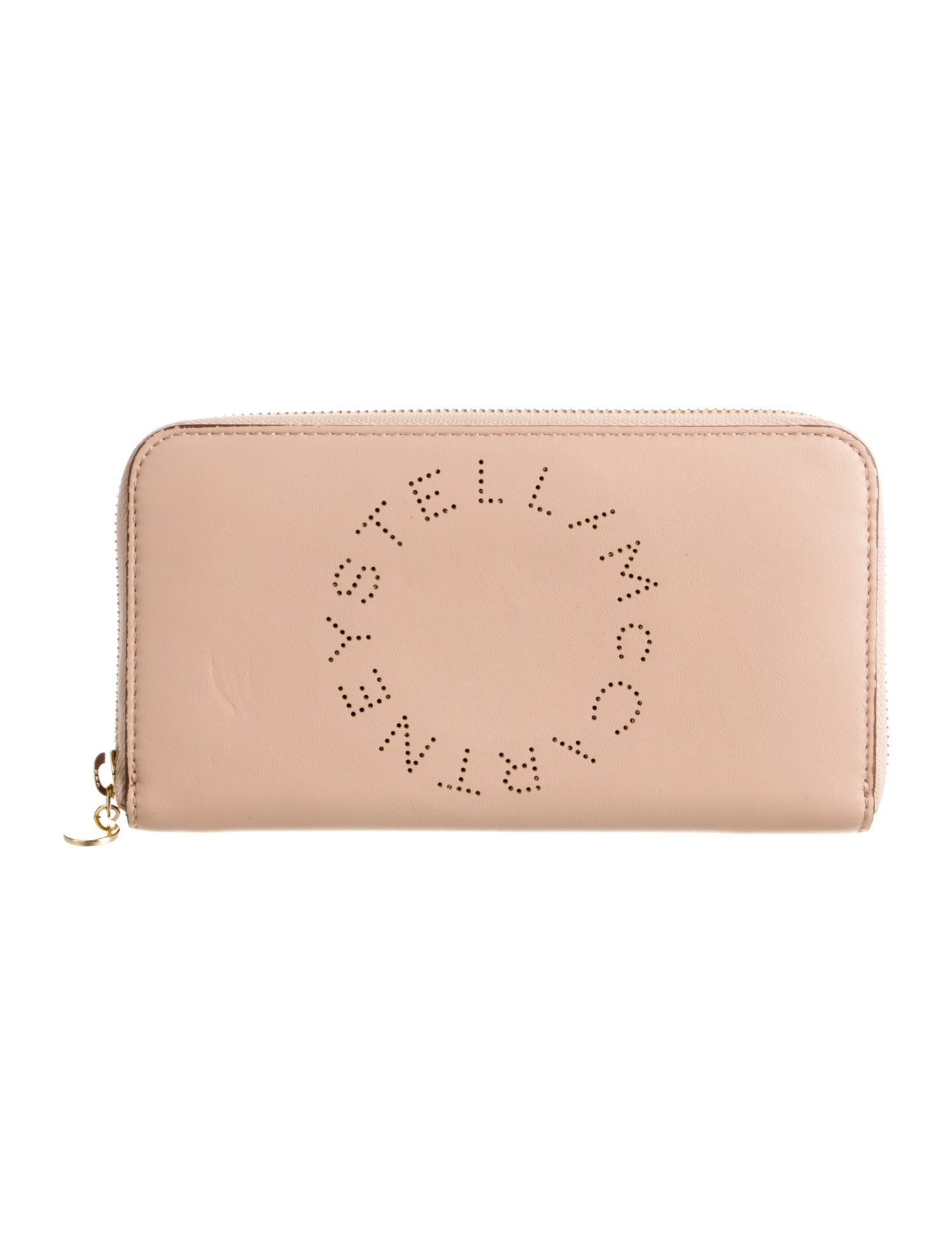Stella McCartney Leather Patterned Continental Wallet