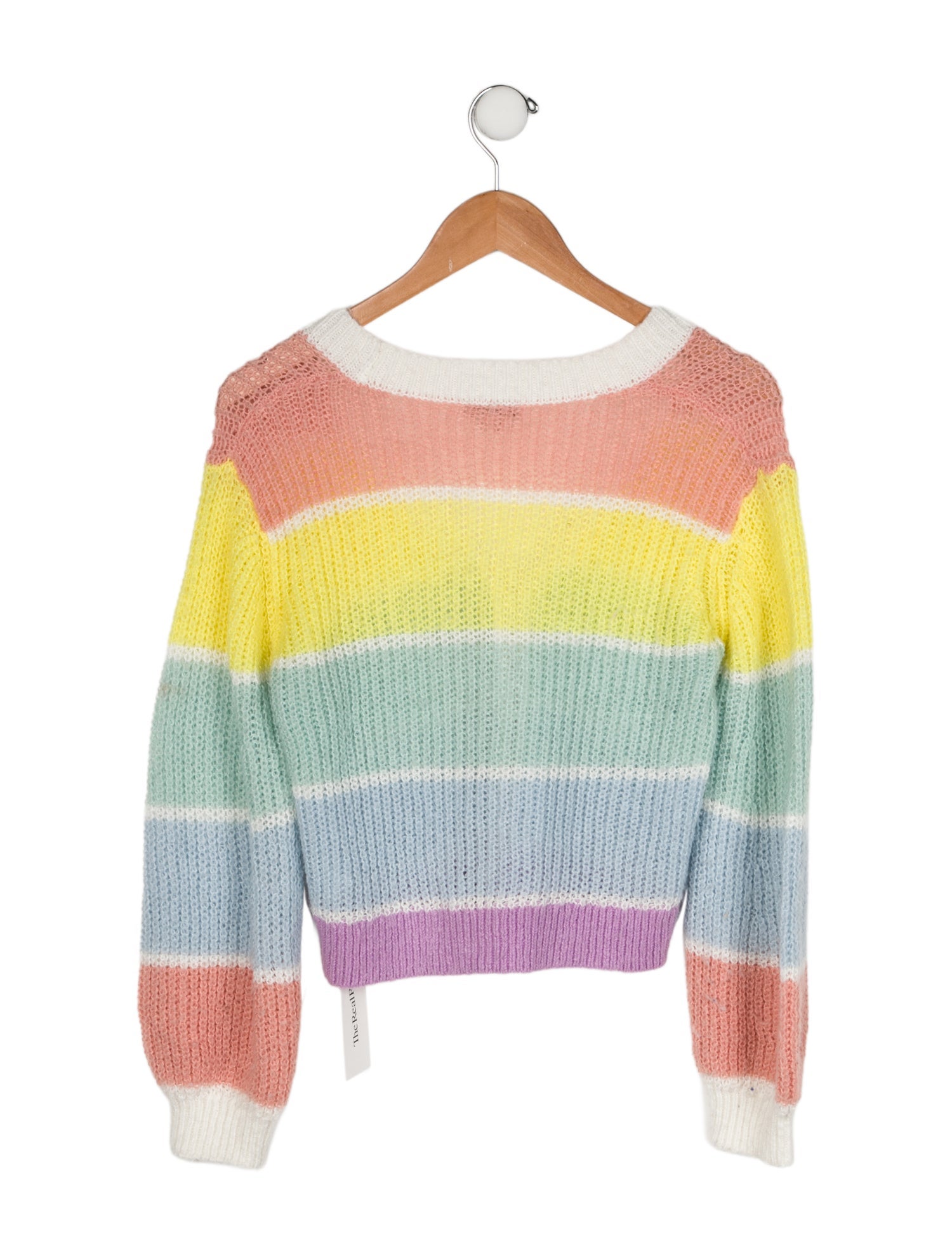 Stella McCartney Kids Rainbow Striped Cardigan