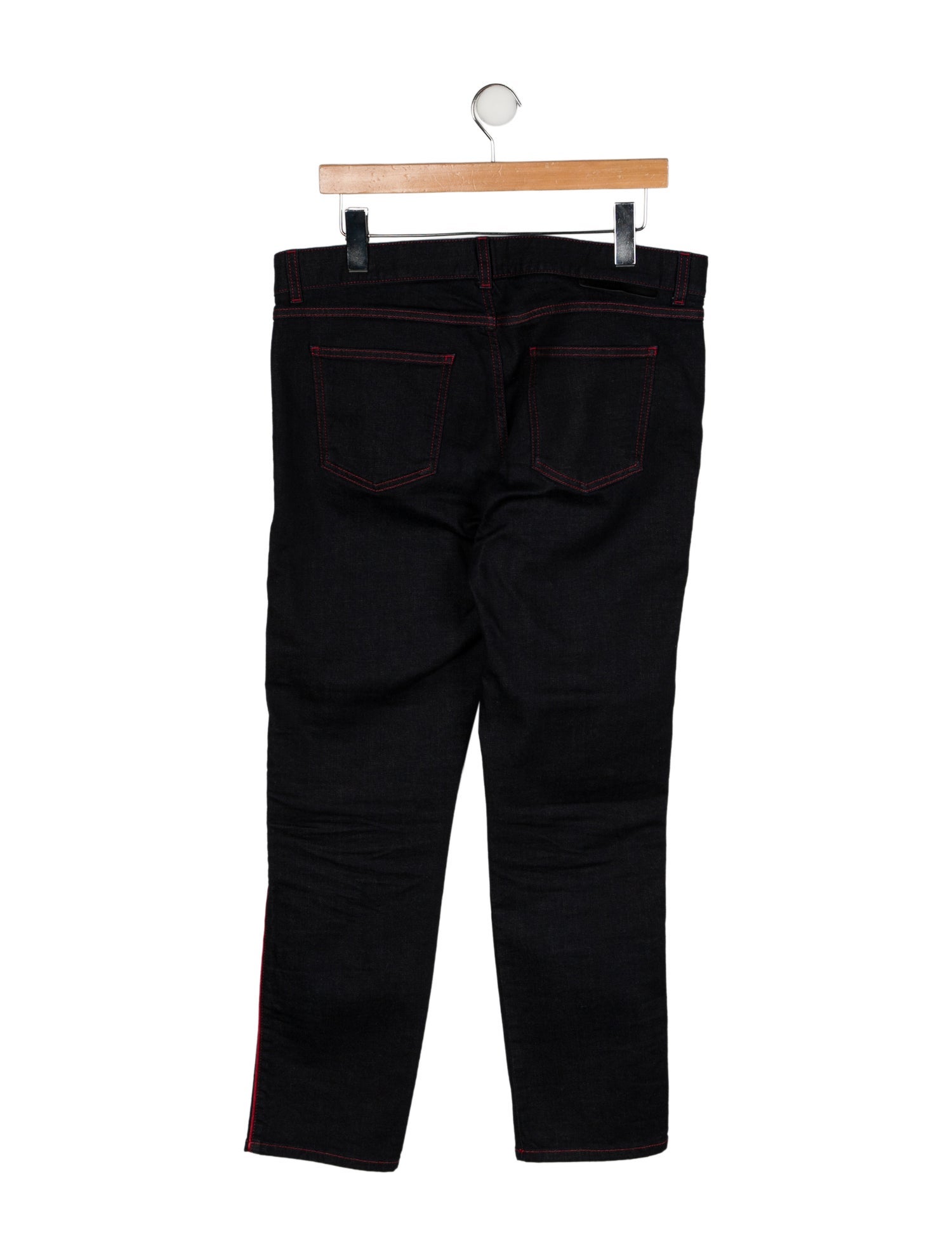 Stella McCartney Mid-Rise Straight Leg Jeans