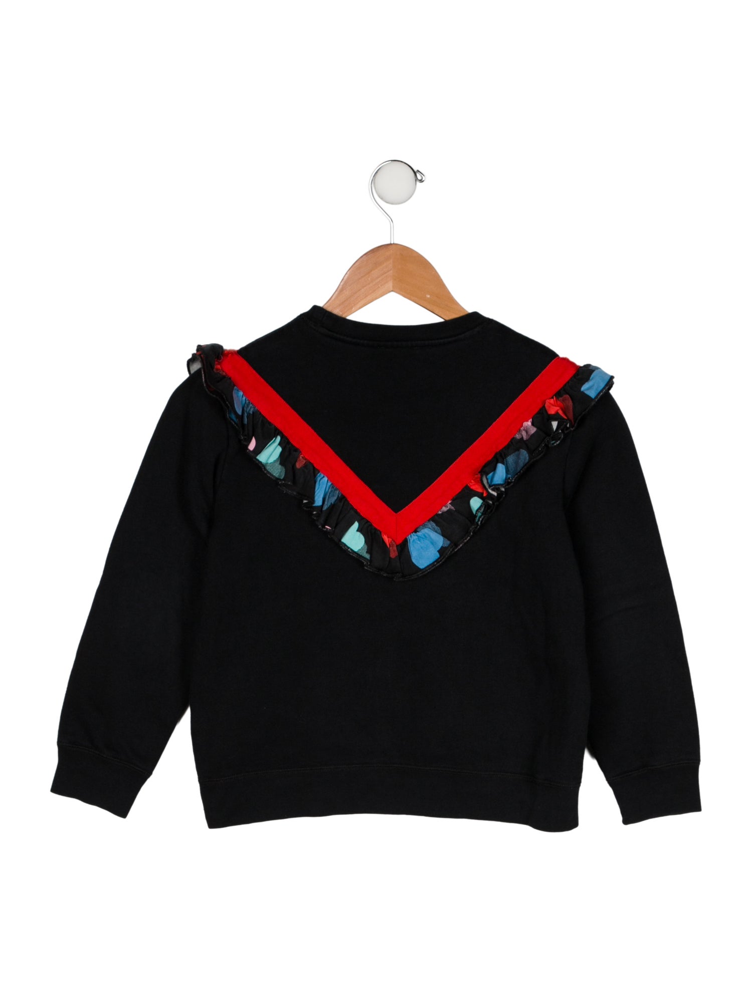 Stella McCartney Kids Ruffle Crew Neck
