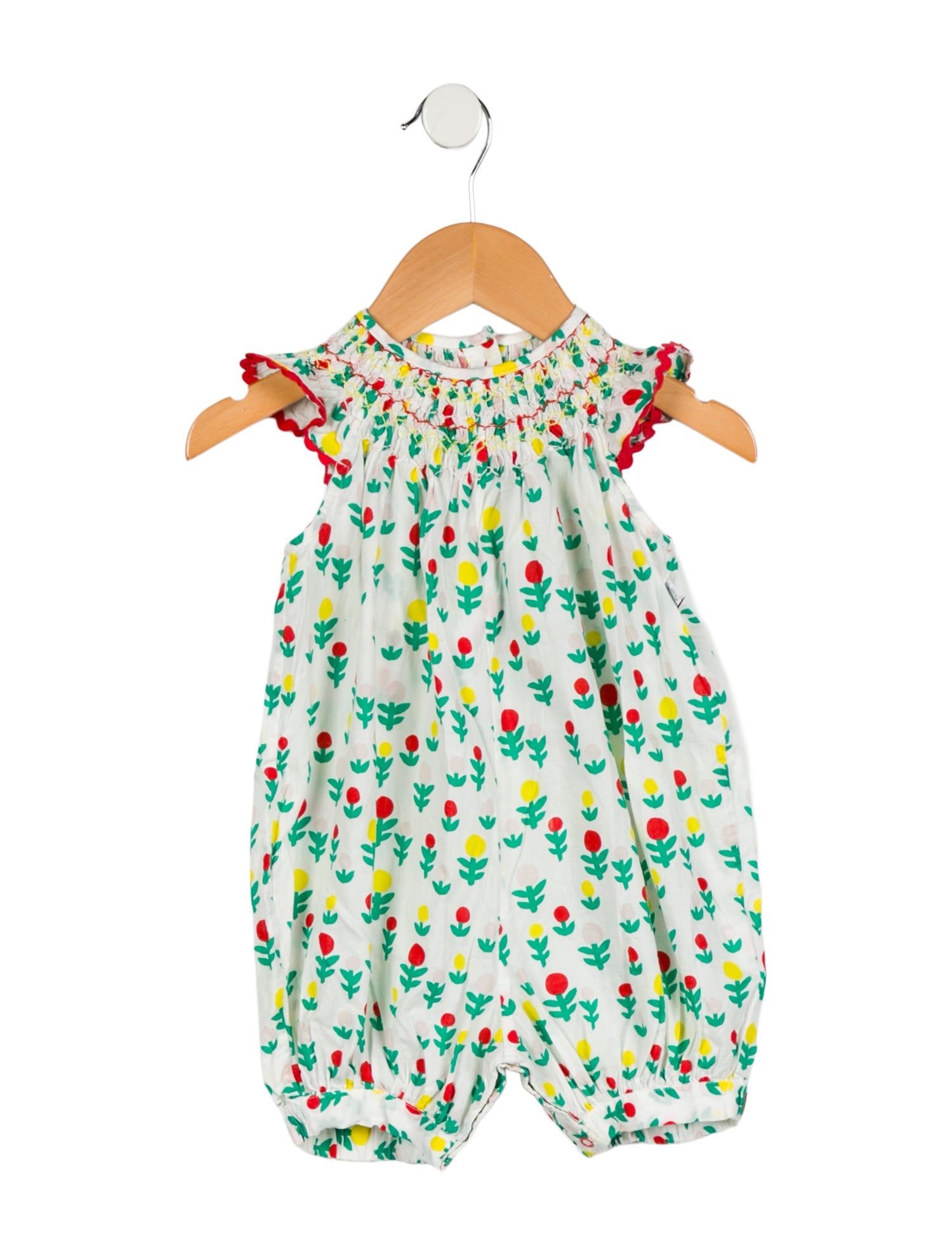 Stella McCartney Infant Girls' Printed Short Sleeve One Piece