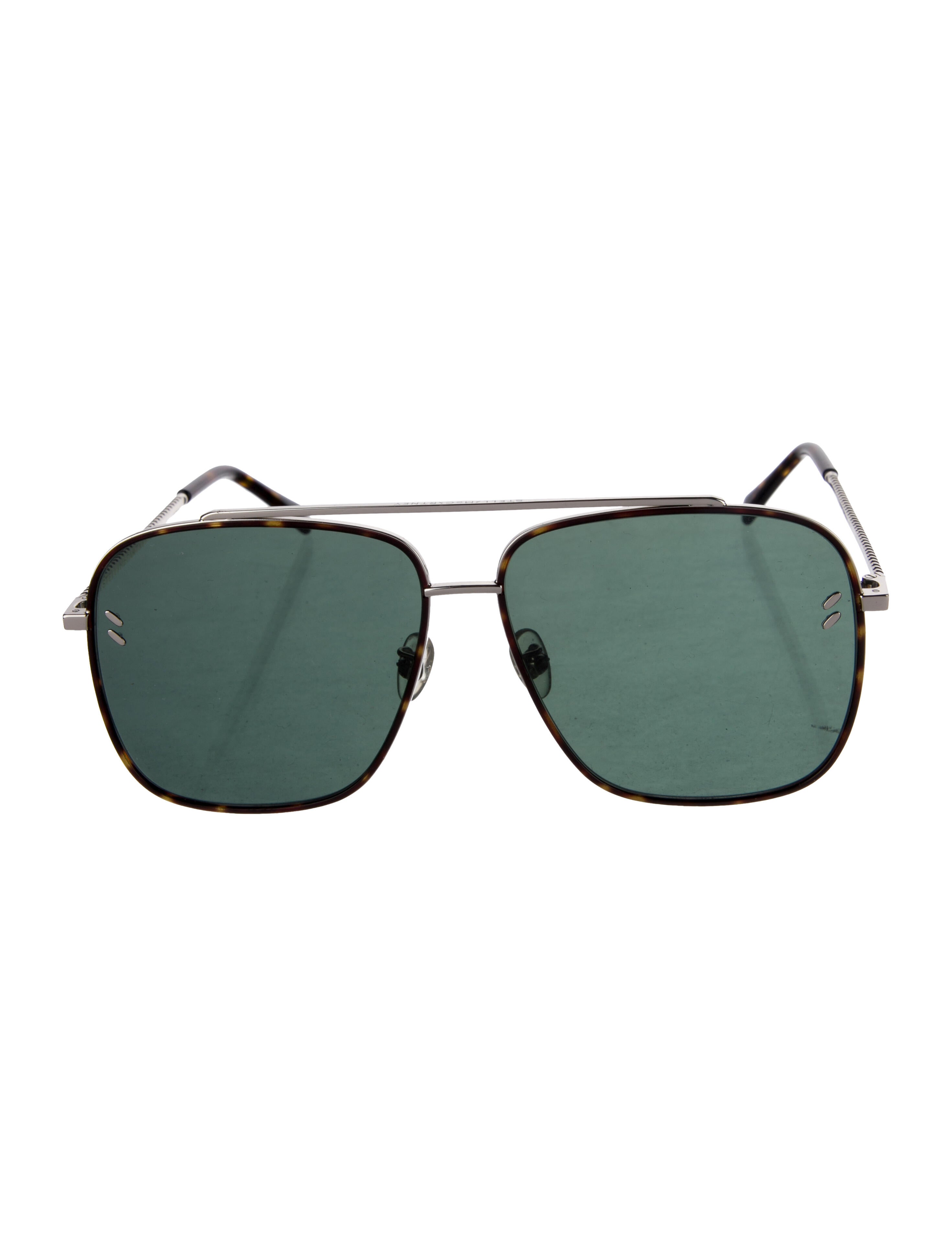 Stella McCartney Aviator Tinted Sunglasses