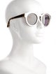 Stella McCartney Round Tinted Sunglasses