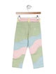 Stella McCartney Coloblock Flat Front Jeans