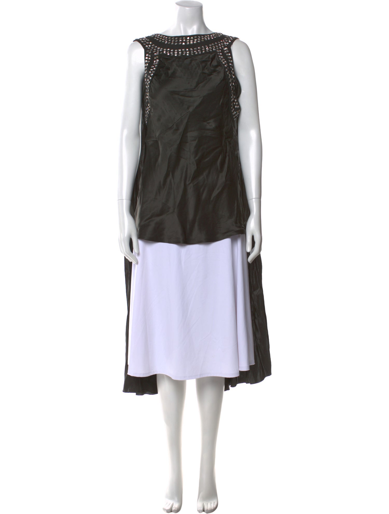 Stella McCartney Silk Bateau Neckline Tunic