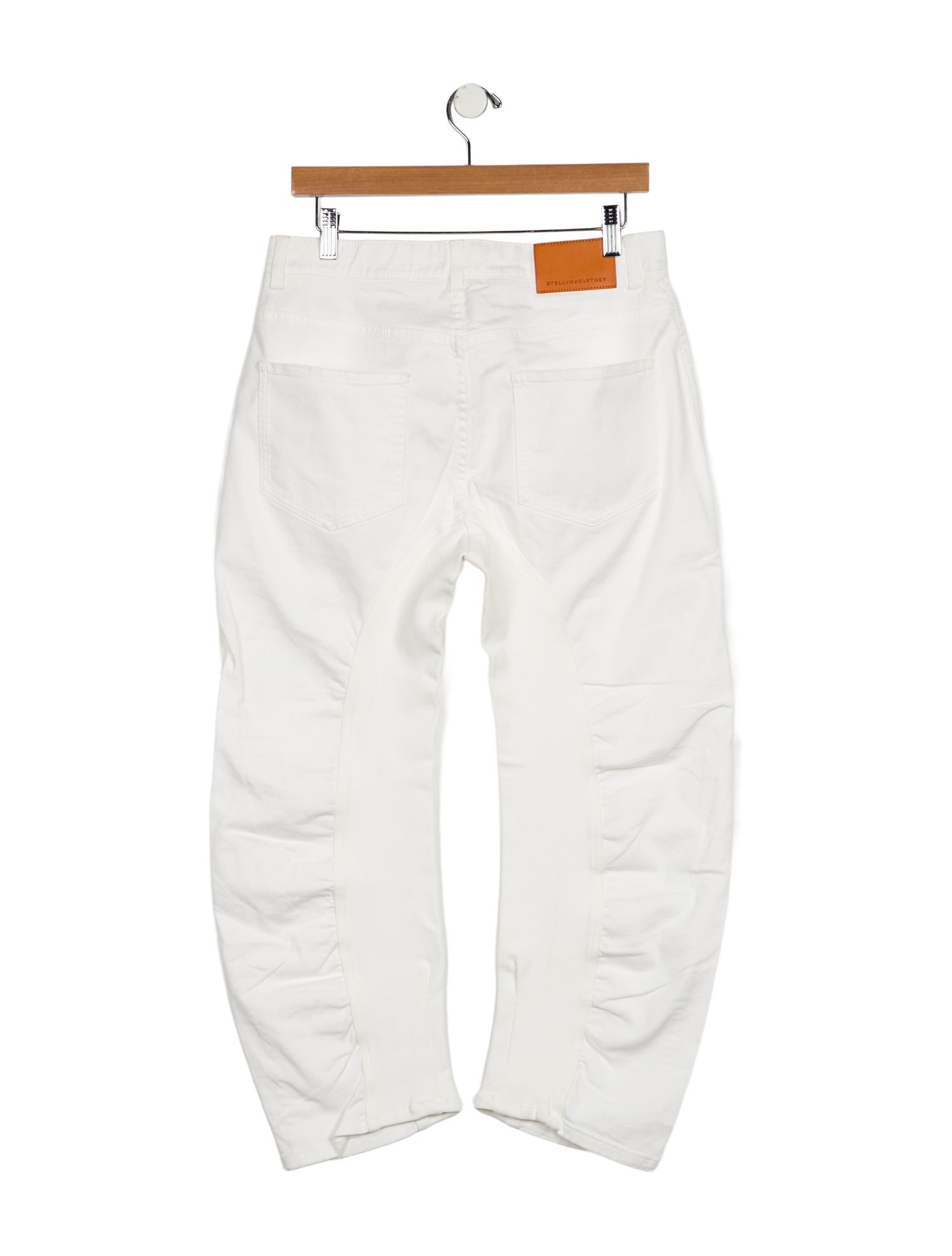 Stella McCartney Mid-Rise Straight Leg Jeans