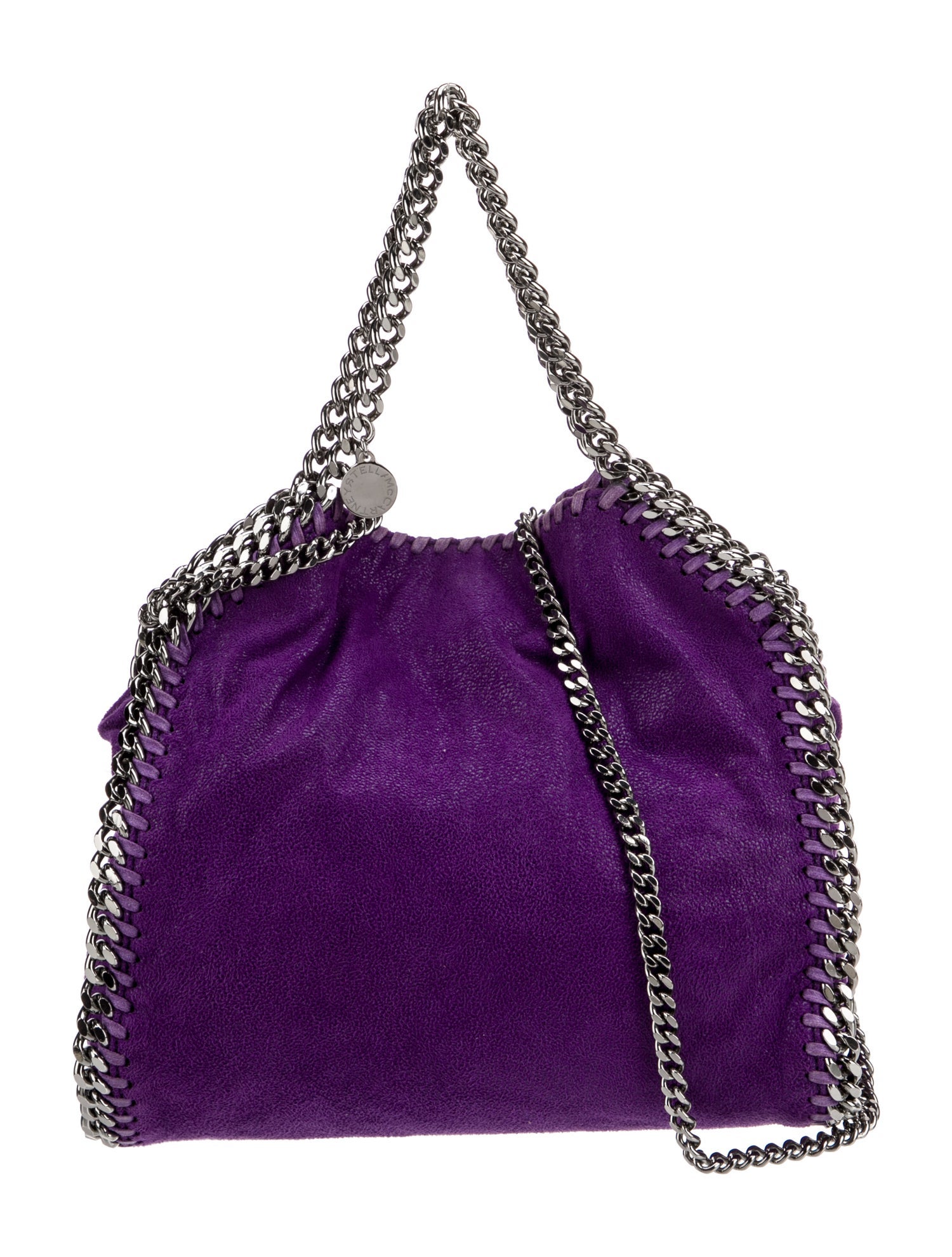 Stella McCartney Vegan Suede Top Handle Bag