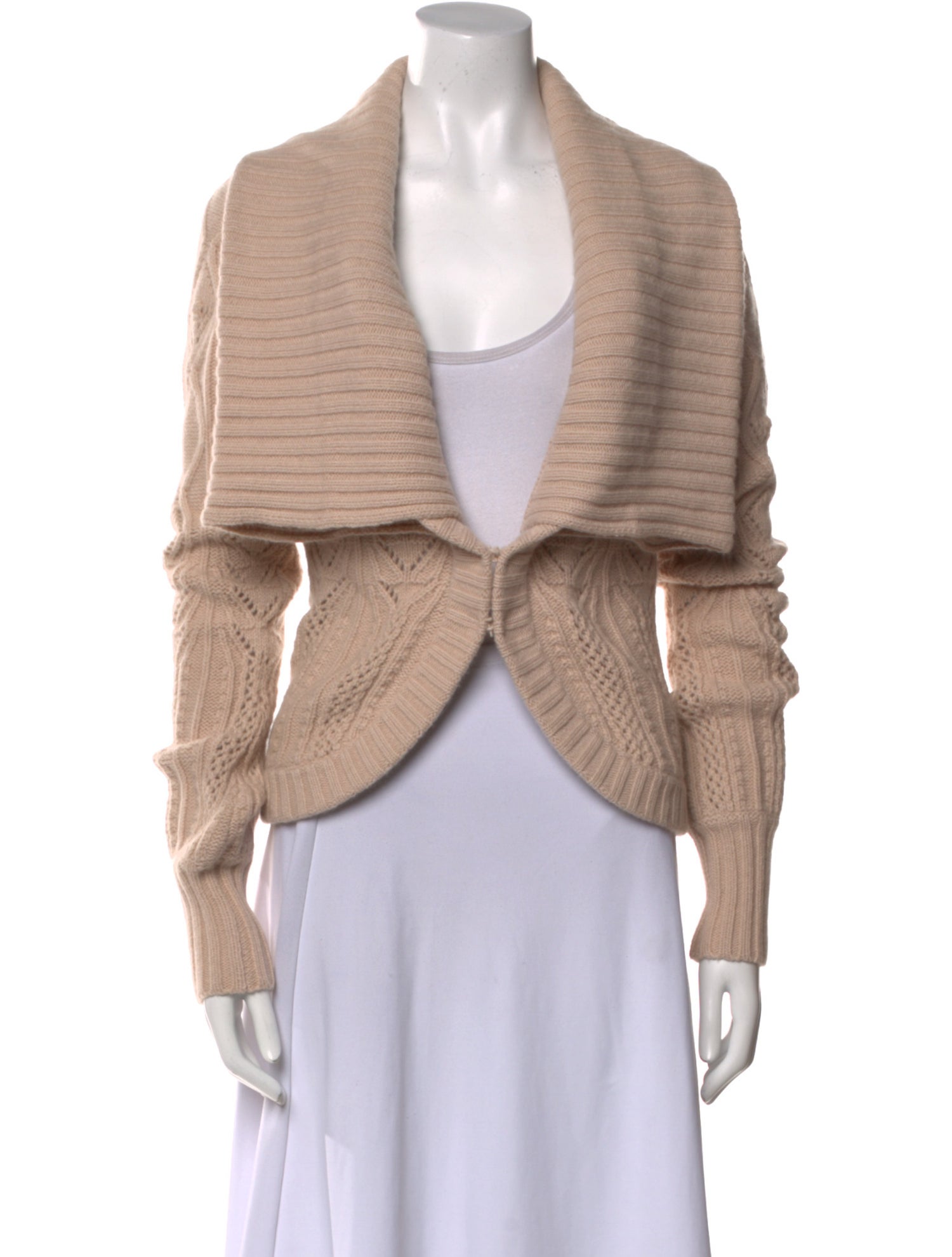 Stella McCartney Virgin Wool Plunge Neckline Sweater