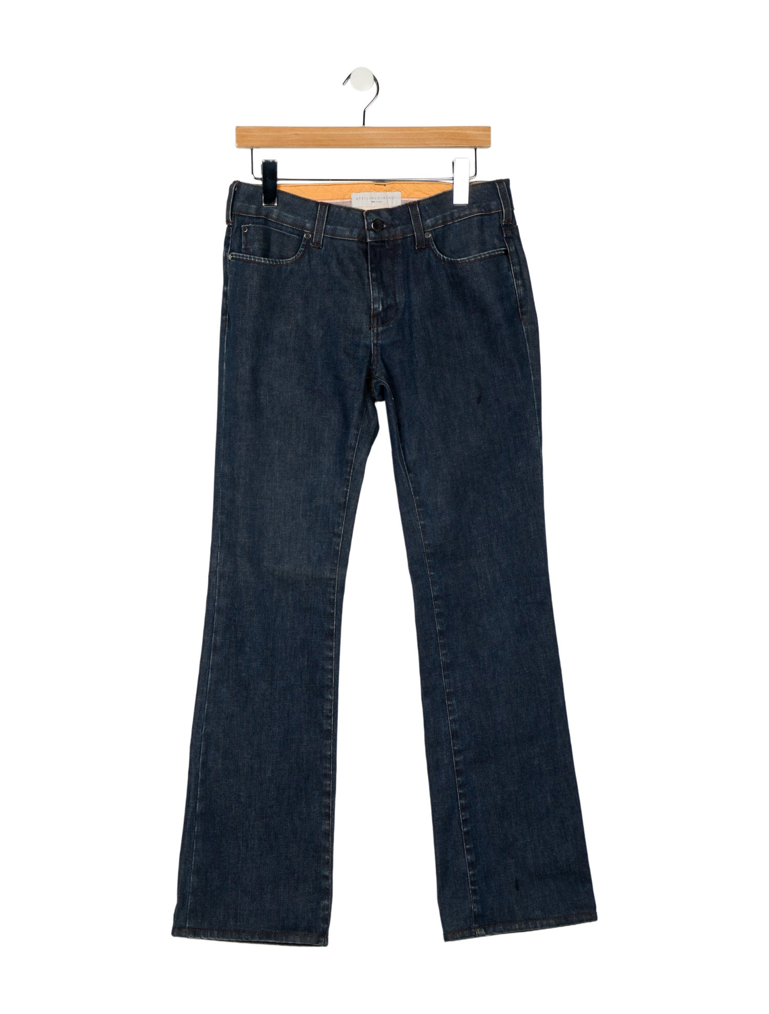 Stella McCartney Mid-Rise Wide Leg Jeans
