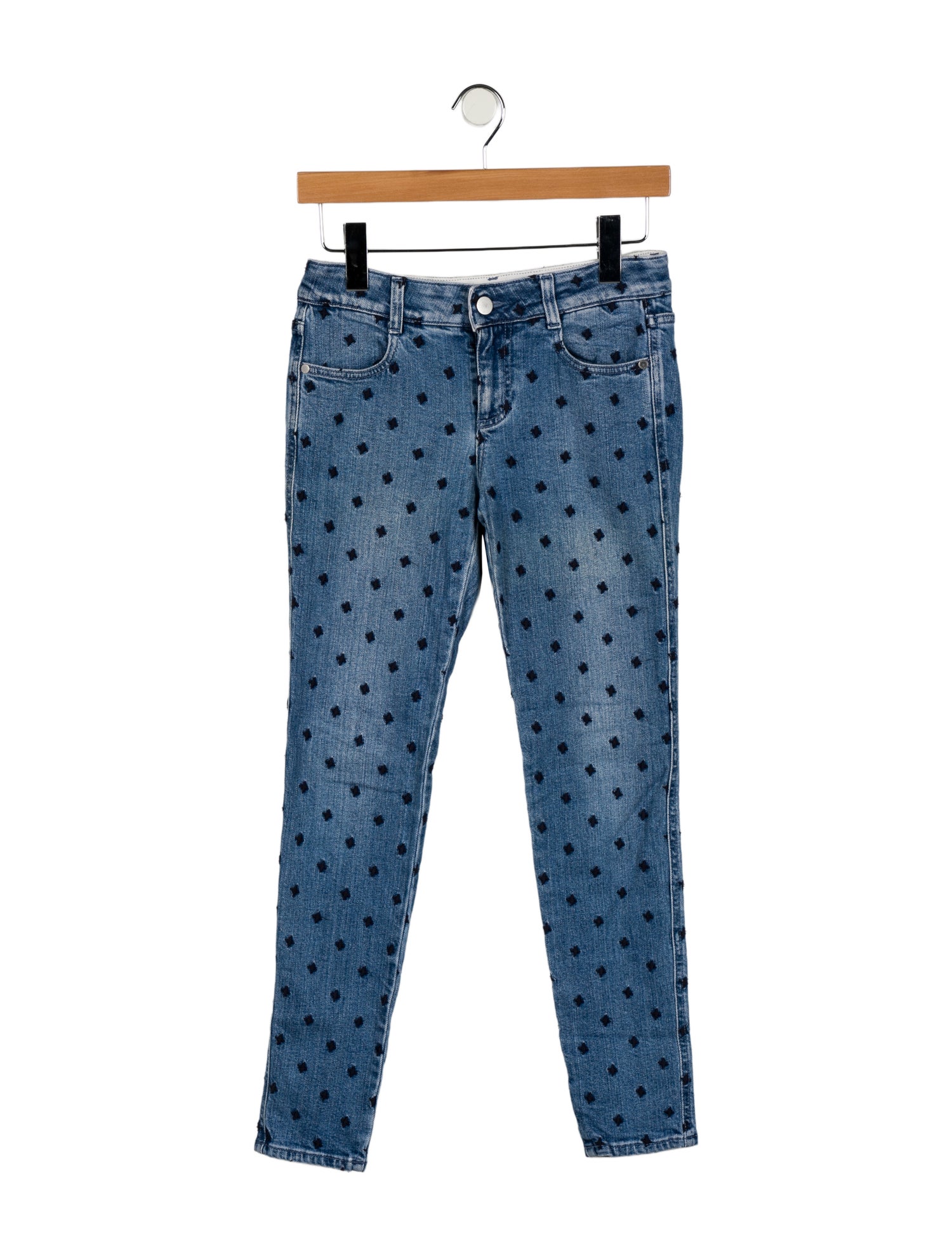 Stella McCartney Mid-Rise Skinny Leg Jeans