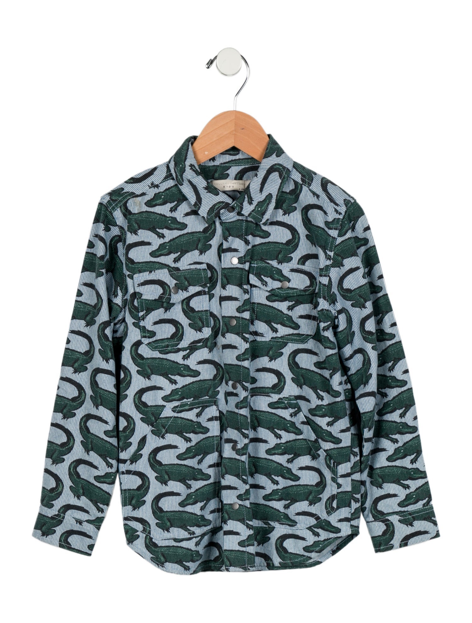 Stella McCartney Kids' Printed Button Up Shirt