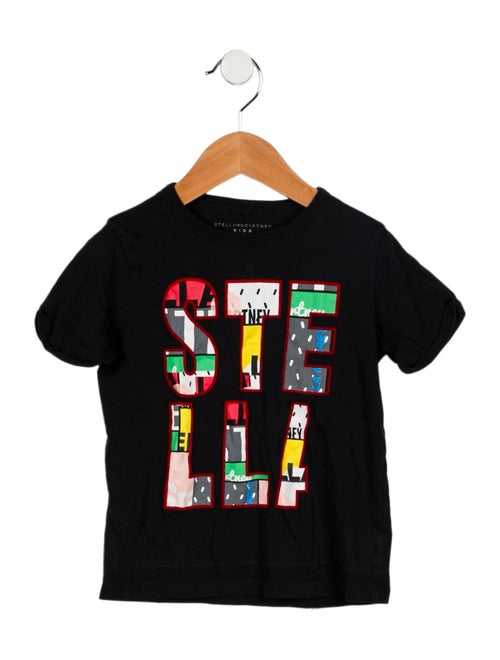 Stella McCartney Kids' Graphic Print Short Sleeve Top