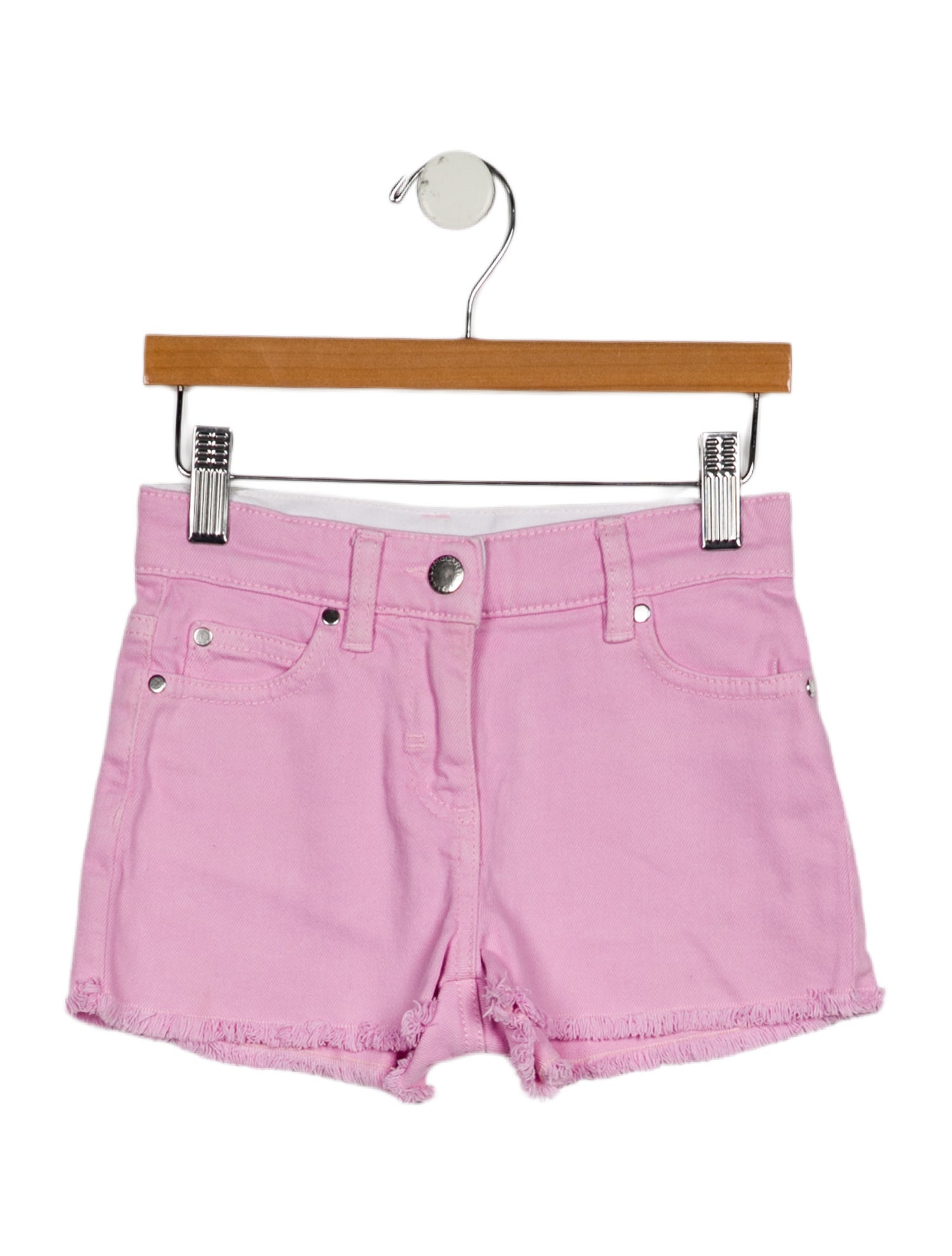 Stella McCartney Stella McCartney Girls' Pink Denim Shorts