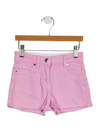 Stella McCartney Stella McCartney Girls' Pink Denim Shorts