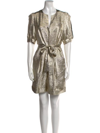 Stella McCartney Scoop Neck Romper