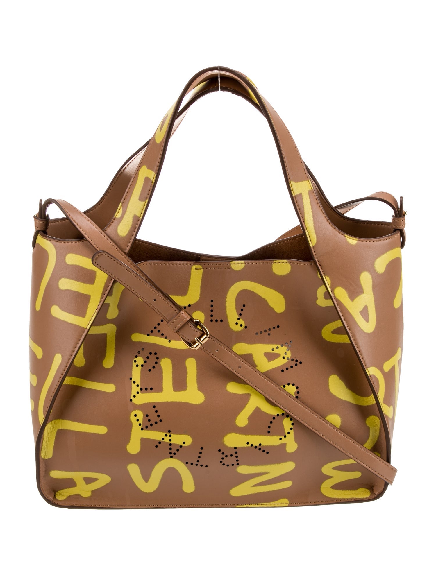 Stella McCartney Vegetarian Leather Top Handle Bag