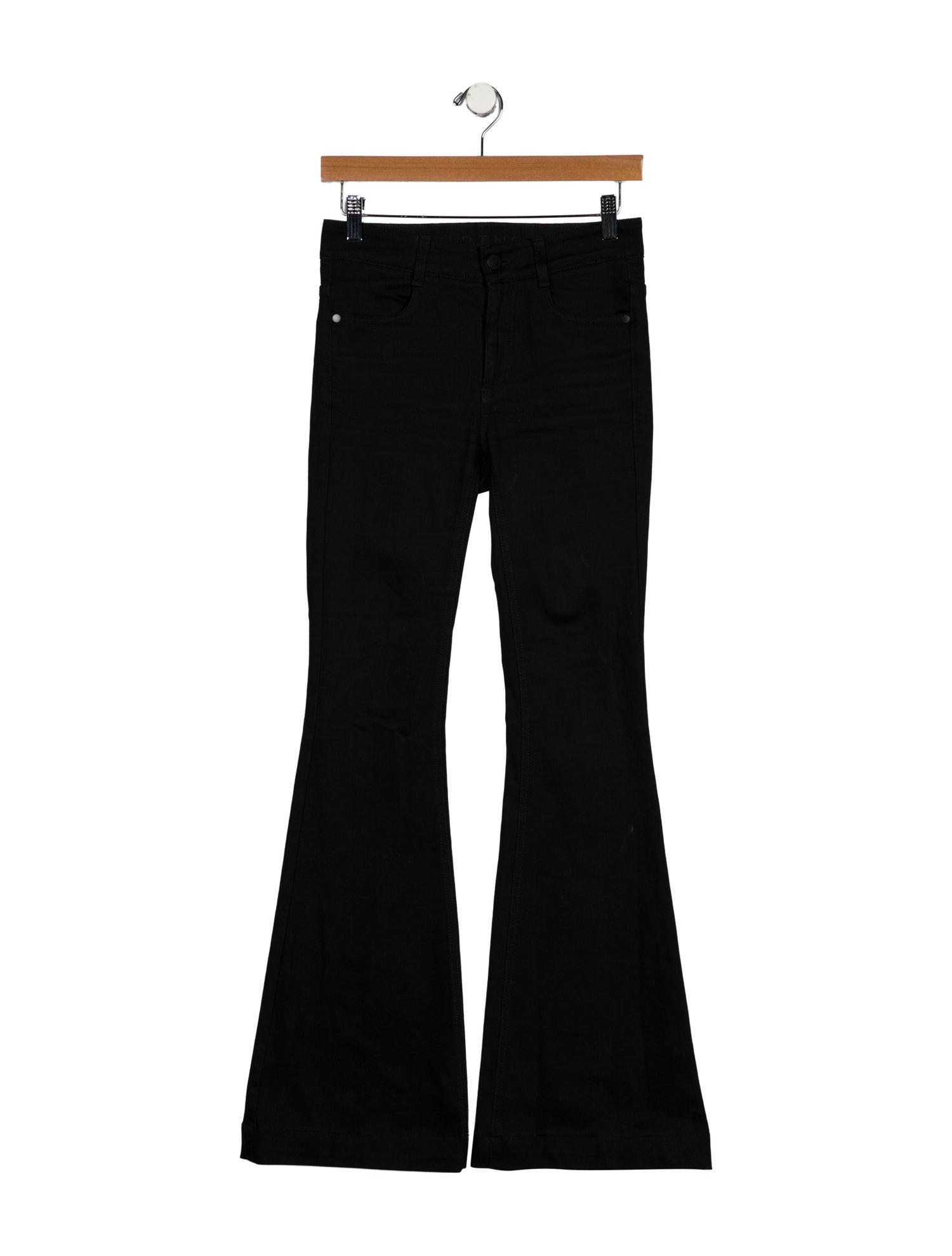 Stella McCartney Mid-Rise Wide Leg Jeans