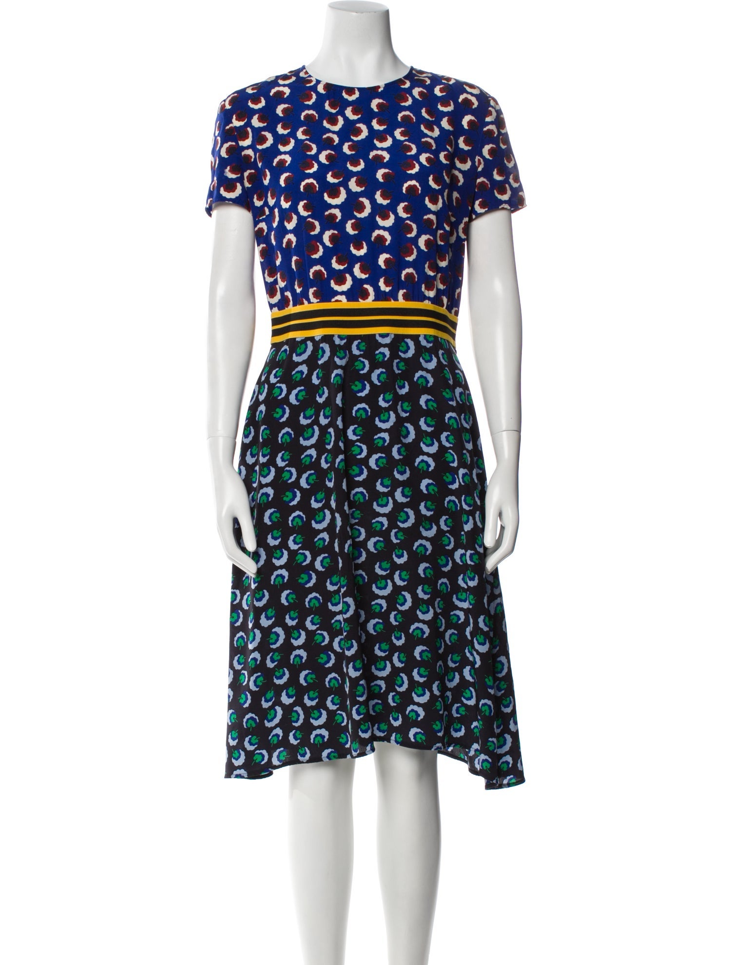 Stella McCartney Silk Knee-Length Dress