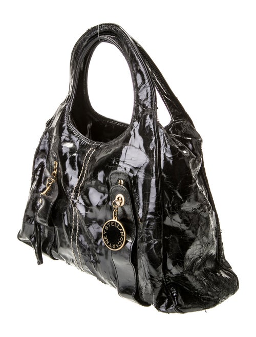 Stella McCartney Patent Leather Top Handle Bag