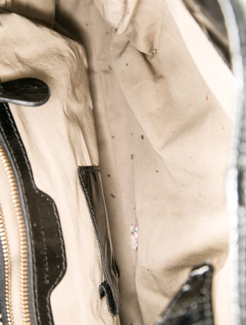 Stella McCartney Patent Leather Top Handle Bag