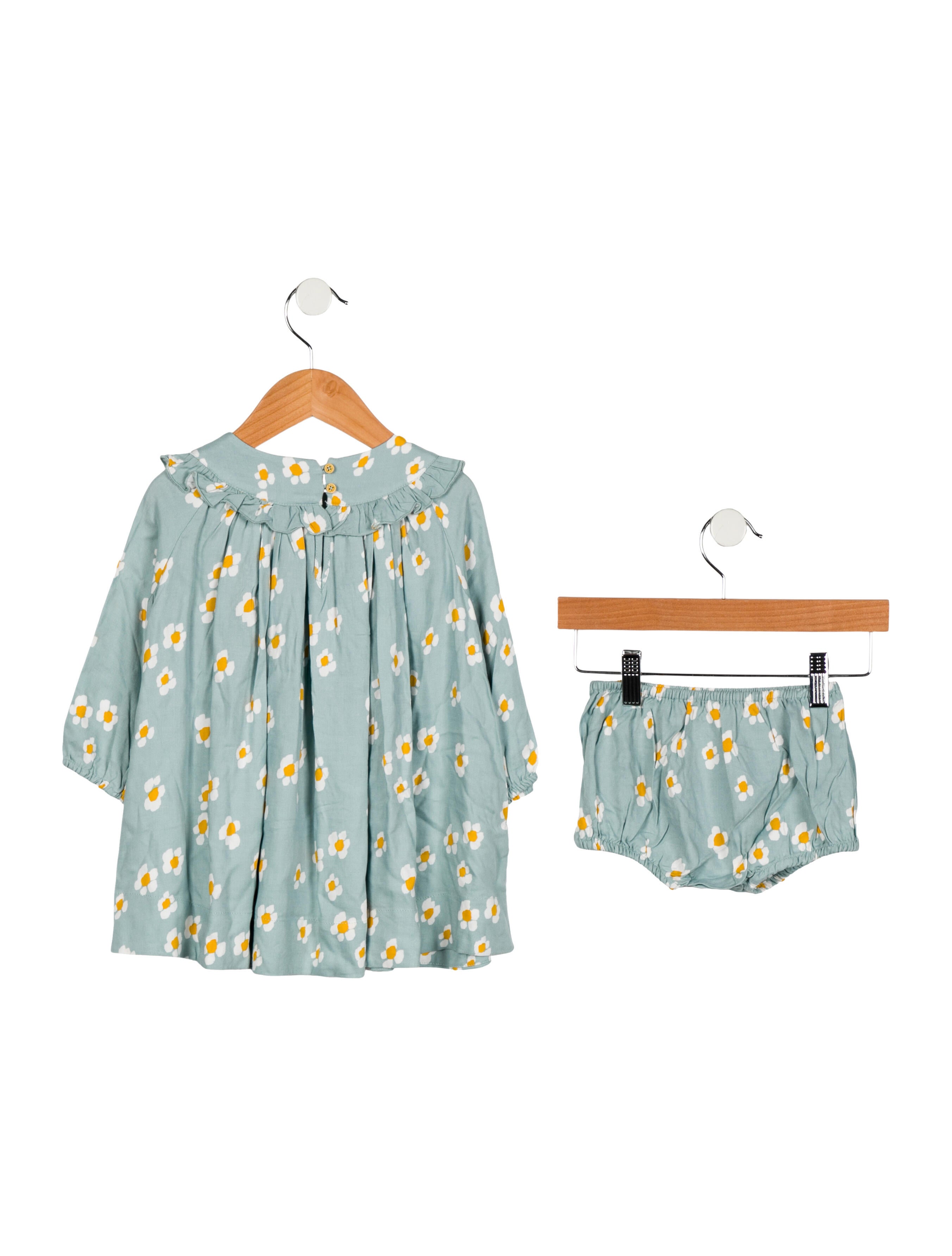 Stella McCartney Infant Girls' Floral Print Dress Set