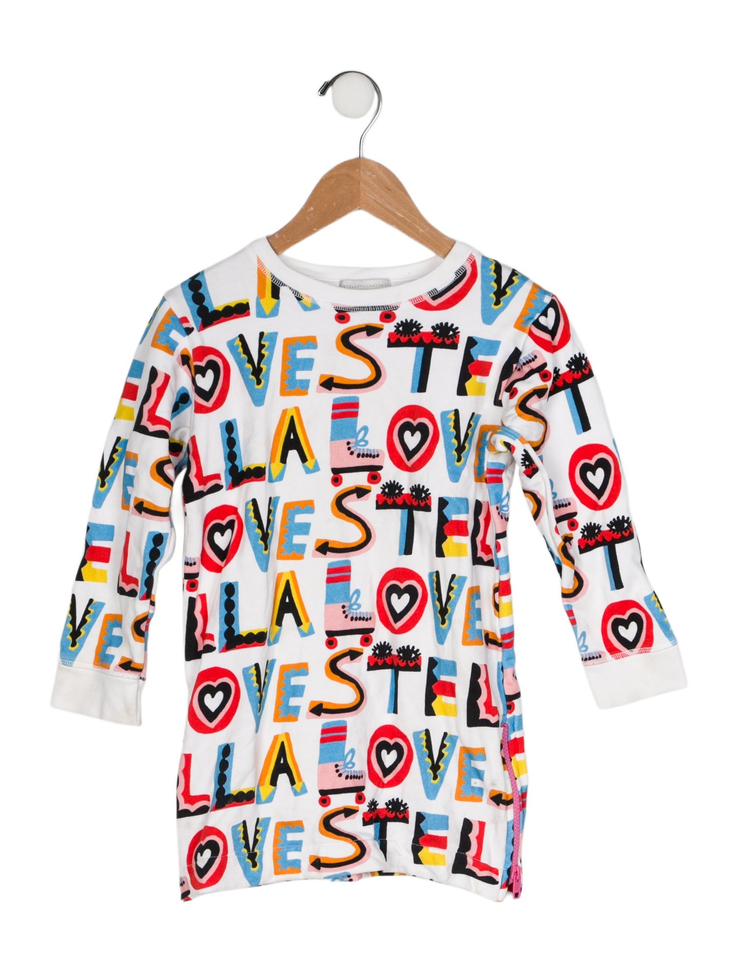 Stella McCartney Printed Long Sleeve Dress