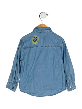 Stella McCartney Solid Long Sleeve Top